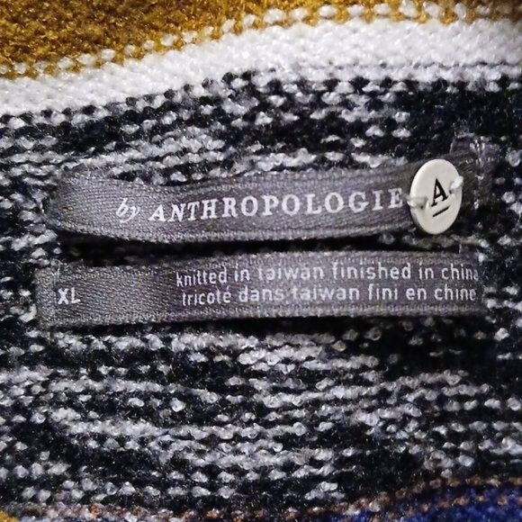 Anthropologie Stripe Knit Sleeveless Tunic - Picture 6 of 6